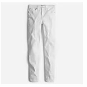 J.Crew Toothpick Jeans (white) (26P) (NWT)